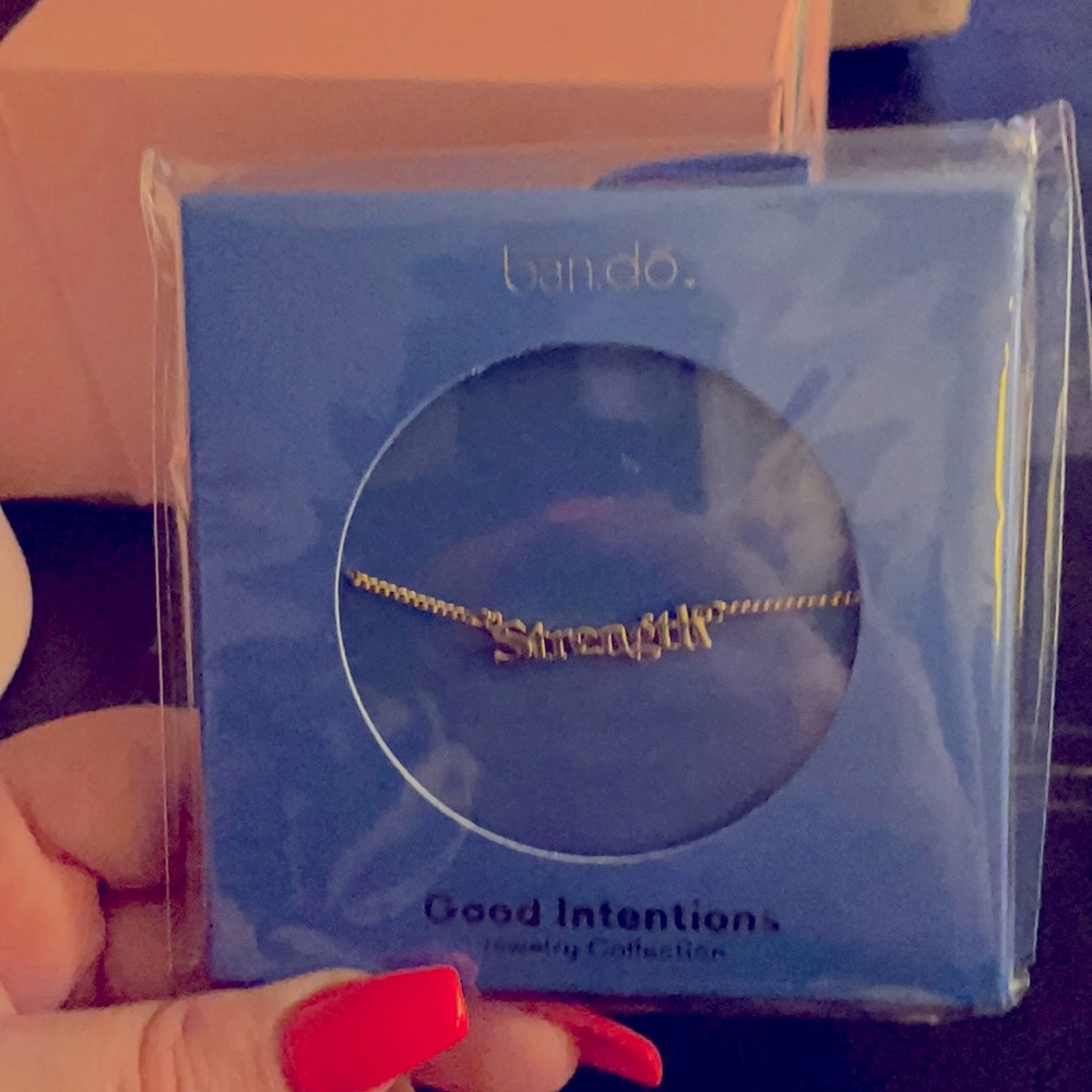 Strength ban.do necklace